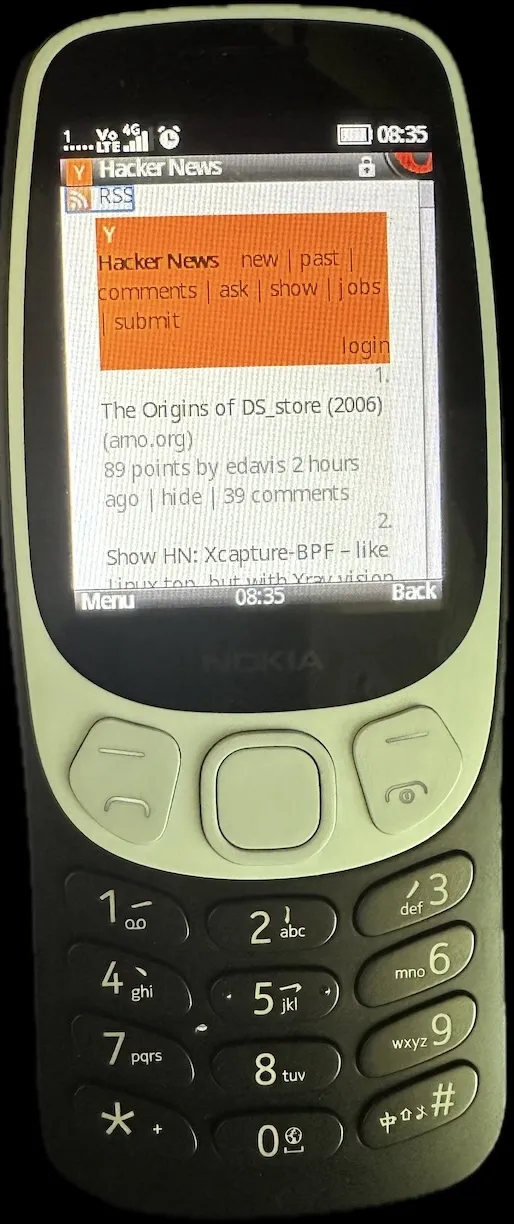 news.ycombinator.com (AKA "the orange website") renders OK-ish in Opera Mini
